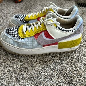 Nike Air Force 1 shadow patchwork women’s 9